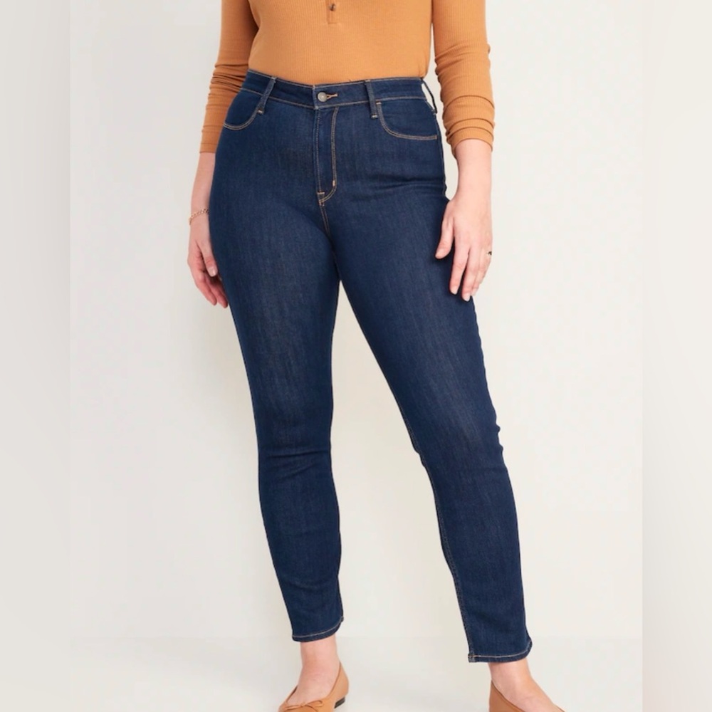 New “Old Navy” high waisted Wow straight jeans